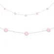 girlanda pomponikowa classic jasnorozowa partydeco 2m