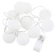 girlanda swietlna cotton balls led biale 10 szt