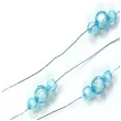 girlanda z koralikami blekit dlugosc 180 cm 1szt