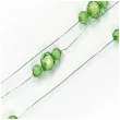 girlanda z koralikami zielen dlugosc 1 8 m 1szt