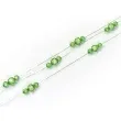 girlanda z koralikami zielen dlugosc 1 8 m 1szt
