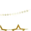 girlanda zlote gwiazdki partydeco 300 cm