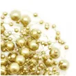 girlandy perlowe zloty partydeco 130cm 5 szt