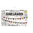 girlandy potworki mix partydeco 2 szt