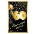 gra towarzyska zabawa na 60 urodziny zdrapki wyzwania karty prezent 8 6x5 4 cm 21 szt
