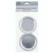 grawerowane tacki pod obraczki godan srebrny 8 x 8 cm 4 szt