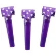 gwizdek zwijany groszki fioletowe 144 szt