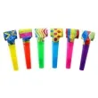 gwizdek zwijany kolorowe mix 144 szt