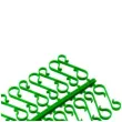 haczyki do ozdob classic zielony brewis 60 szt
