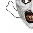 halloweenowa maska papierowa z filmu terrifier straszny klaun psychopata art the clown do zdjec