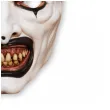 halloweenowa maska papierowa z filmu terrifier straszny klaun psychopata art the clown do zdjec