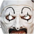 halloweenowa maska papierowa z filmu terrifier straszny klaun psychopata art the clown do zdjec