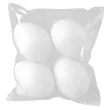 jajka plastikowe classic biale arpex 7 cm 4 szt