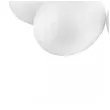 jajka styropianowe gladkie bialy arpex 7 cm 6 szt