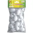 jajka styropianowe gladkie mix bialy aliga 32 szt