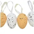 jajka zawieszki nakrapiane naturalne arpex 6 cm 6 szt