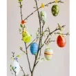 jajka zawieszki recznie malowane w kwiatki mix aliga 6 cm 6 szt