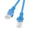 kabel krosowy patchcord u utp kat 5e 0 25m niebieski