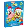 kalendarz adwentowy spongebob z czekoladkami dekora