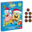 kalendarz adwentowy spongebob z czekoladkami dekora