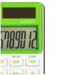 kalkulator kieszonkowy bialo zielony deli 39277t