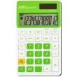 kalkulator kieszonkowy bialo zielony deli 39277t