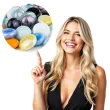 kamienie dekoracyjne plaskie mix czakos 40 szt