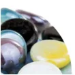 kamienie dekoracyjne plaskie mix czakos 40 szt