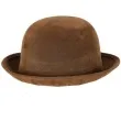kapelusz bowler brazowy guirca