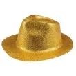 kapelusz brokatowy zloty godan