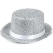 kapelusz cylinder classic srebrny godan