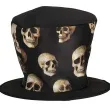 kapelusz cylinder czaszki czarny guirca