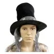kapelusz czarnoksieznik czarny