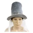 kapelusz czarnoksieznik srebrny