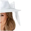 kapelusz czarownica deluxe z kokarda bialy smiffys