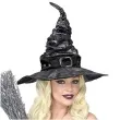 kapelusz czarownica z pajaki deluxe widmann