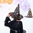 kapelusz czarownica zlote gwiazdki partypal