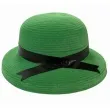 kapelusz dama pvc zielony