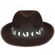 kapelusz gangster al capone brazowy party tino