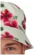 kapelusz hawajskie kwiaty kremowo rozowy guirca