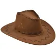 kapelusz kowboj brazowy partytino