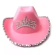 kapelusz kowbojka korona rozowy boland