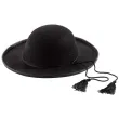 kapelusz ksiadz pastor czarny amscan