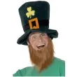 kapelusz leprechun z broda smiffys