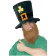 kapelusz leprechun z broda smiffys