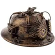 kapelusz steampunk brazowy funnyfashion