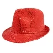 kapelusz super star czerwony