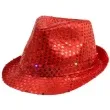 kapelusz swiecacy czerwony