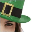 kapelusz swiety patryk z klamra zielony smiffys