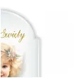 karnet na banknot chrzest swiety aniol dziewczynka 100x65 mm